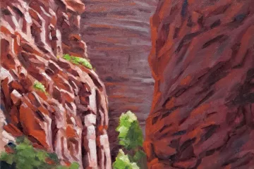 Mary Jane Canyon 3 Painting