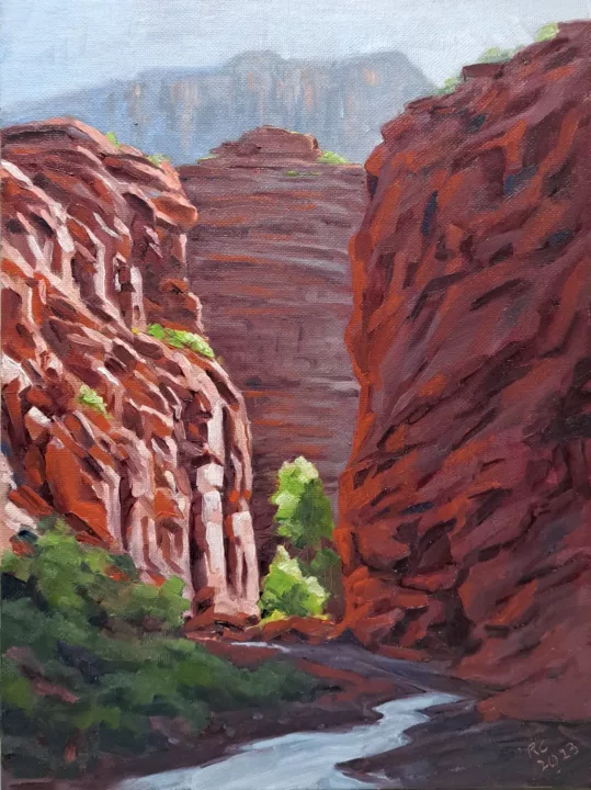 Mary Jane Canyon 3 Painting
