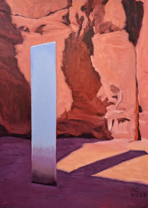 Painting of Moab Utah's infamous Monolith!