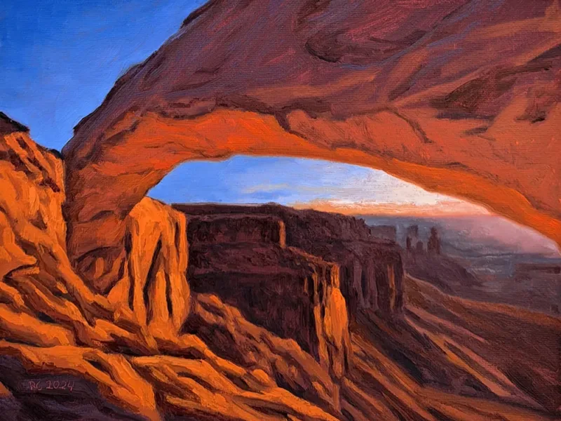 Mesa Arch Painting