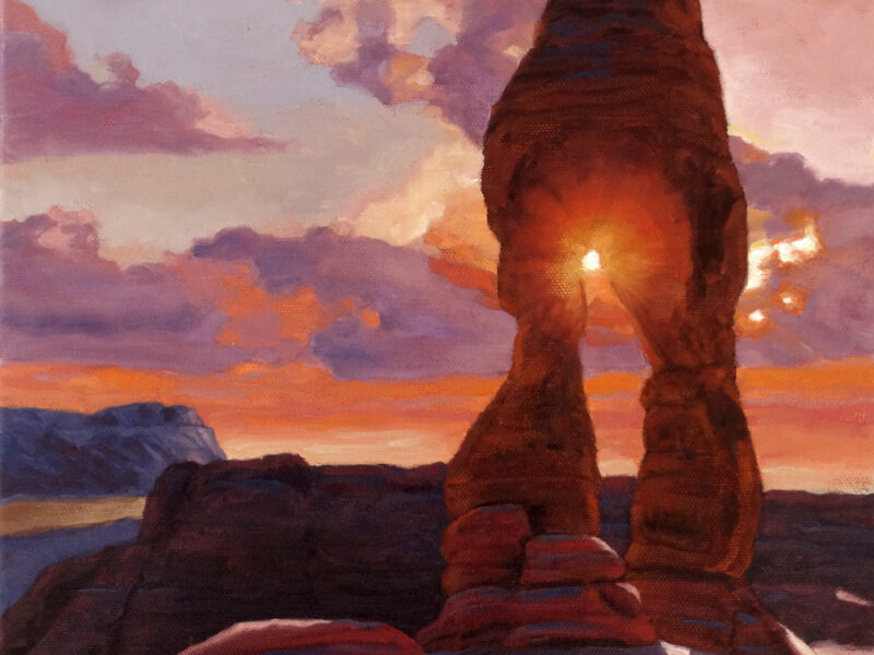 Blazin' Delicate Arch